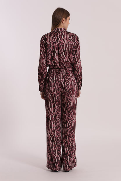 PANTALONE PALAZZO FANTASIA ANIMALIER