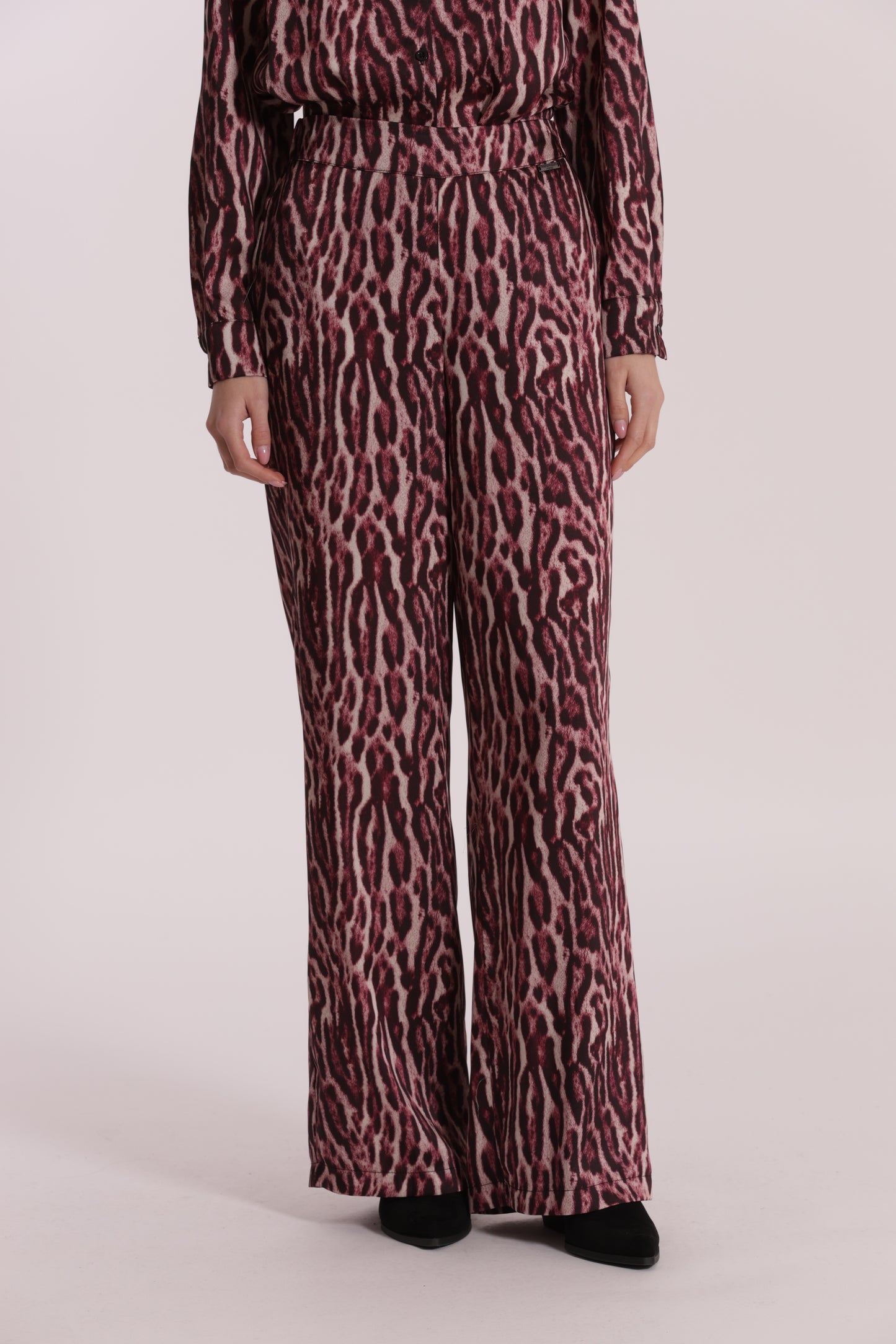 PANTALONE PALAZZO FANTASIA ANIMALIER