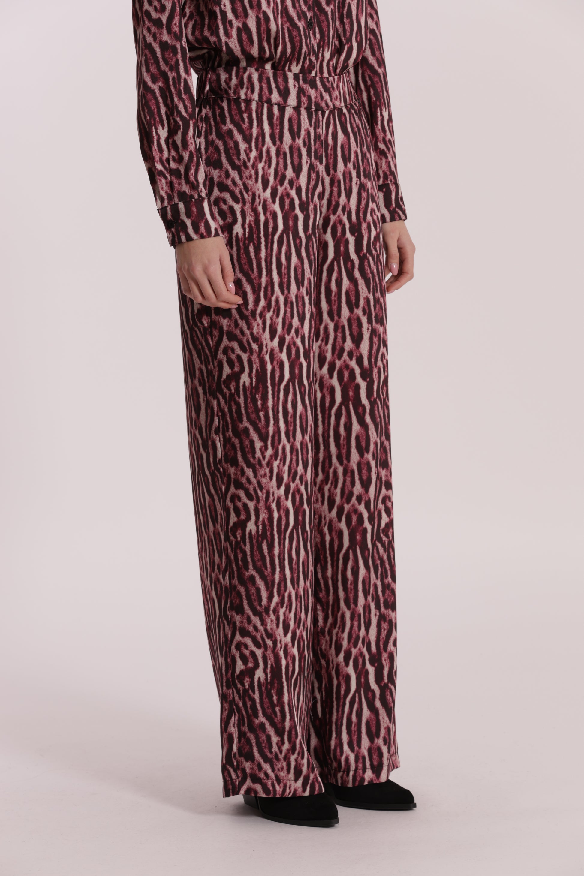 PANTALONE PALAZZO FANTASIA ANIMALIER