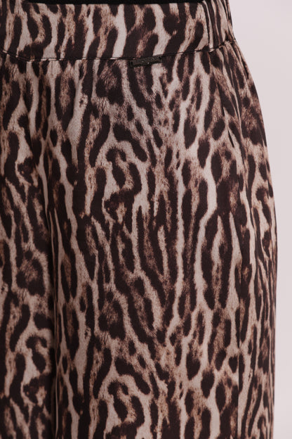 PANTALONE PALAZZO FANTASIA ANIMALIER