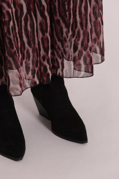 ABITO LUNGO FANTASIA ANIMALIER