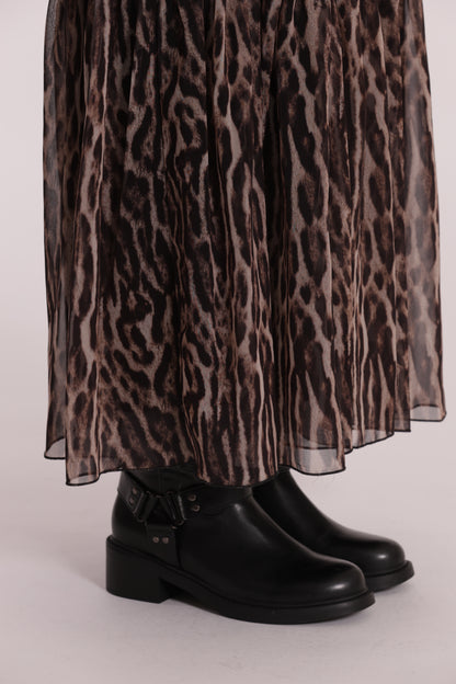ABITO LUNGO FANTASIA ANIMALIER