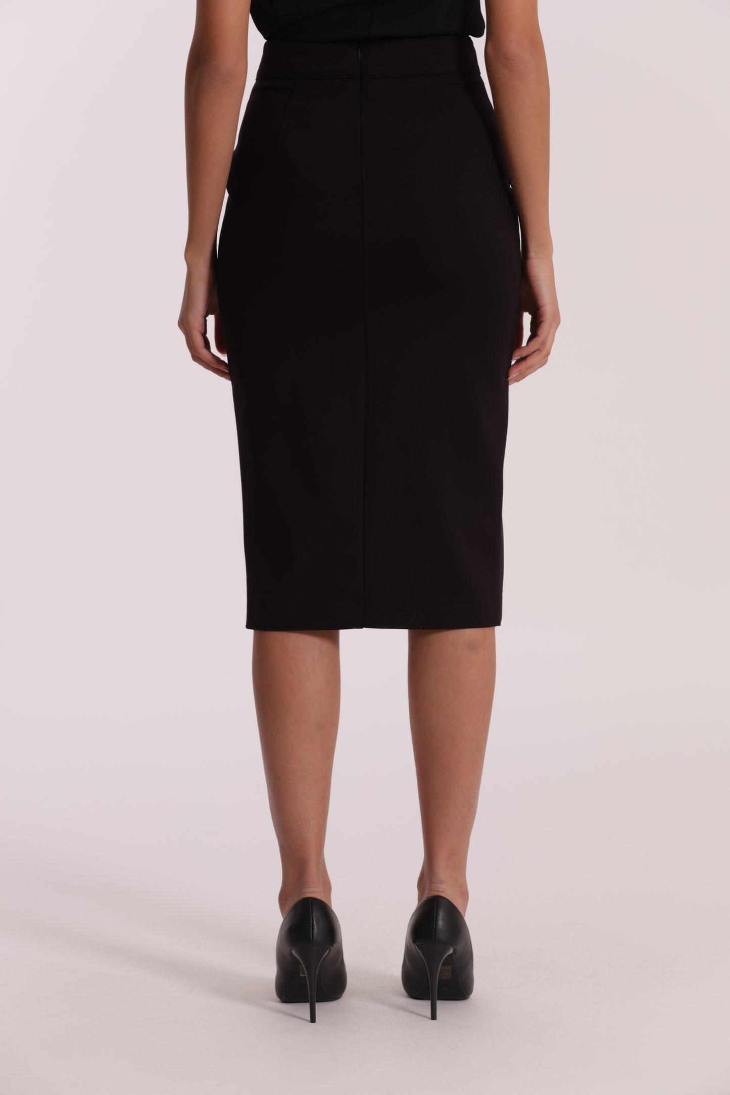 GONNA A TUBINO CON DETTAGLI IN SIMIL PELLE