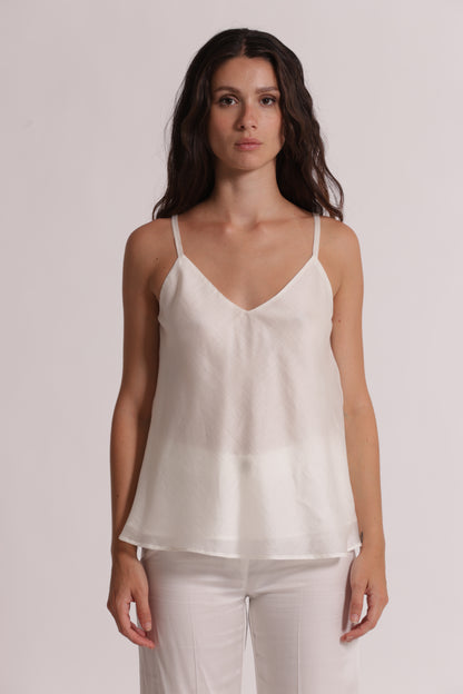 TOP IN TESSUTO LEGGERO