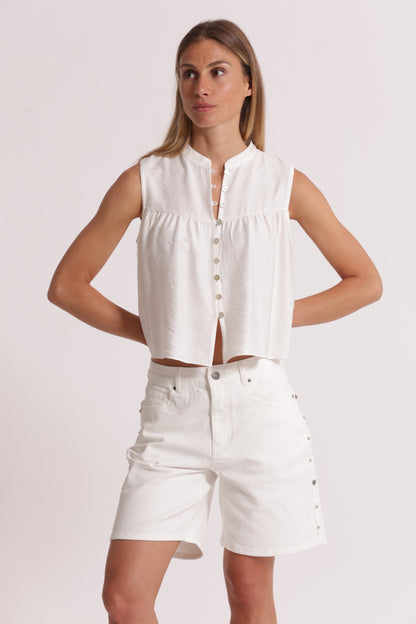 CAMICIA SMANICATA IN VISINO