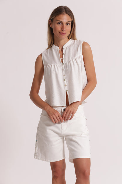 CAMICIA SMANICATA IN VISINO