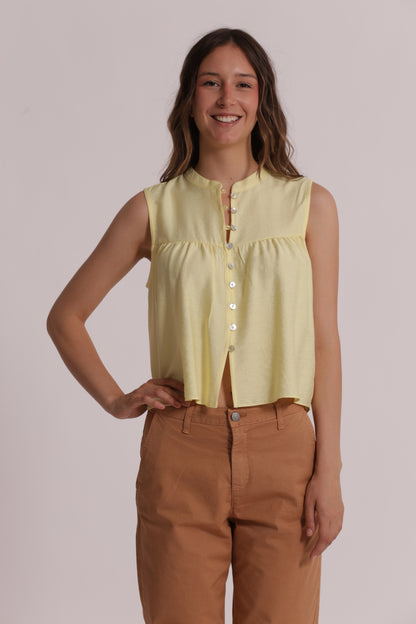 CAMICIA SMANICATA IN VISINO