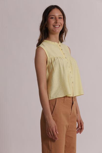 CAMICIA SMANICATA IN VISINO