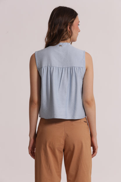 CAMICIA SMANICATA IN VISINO