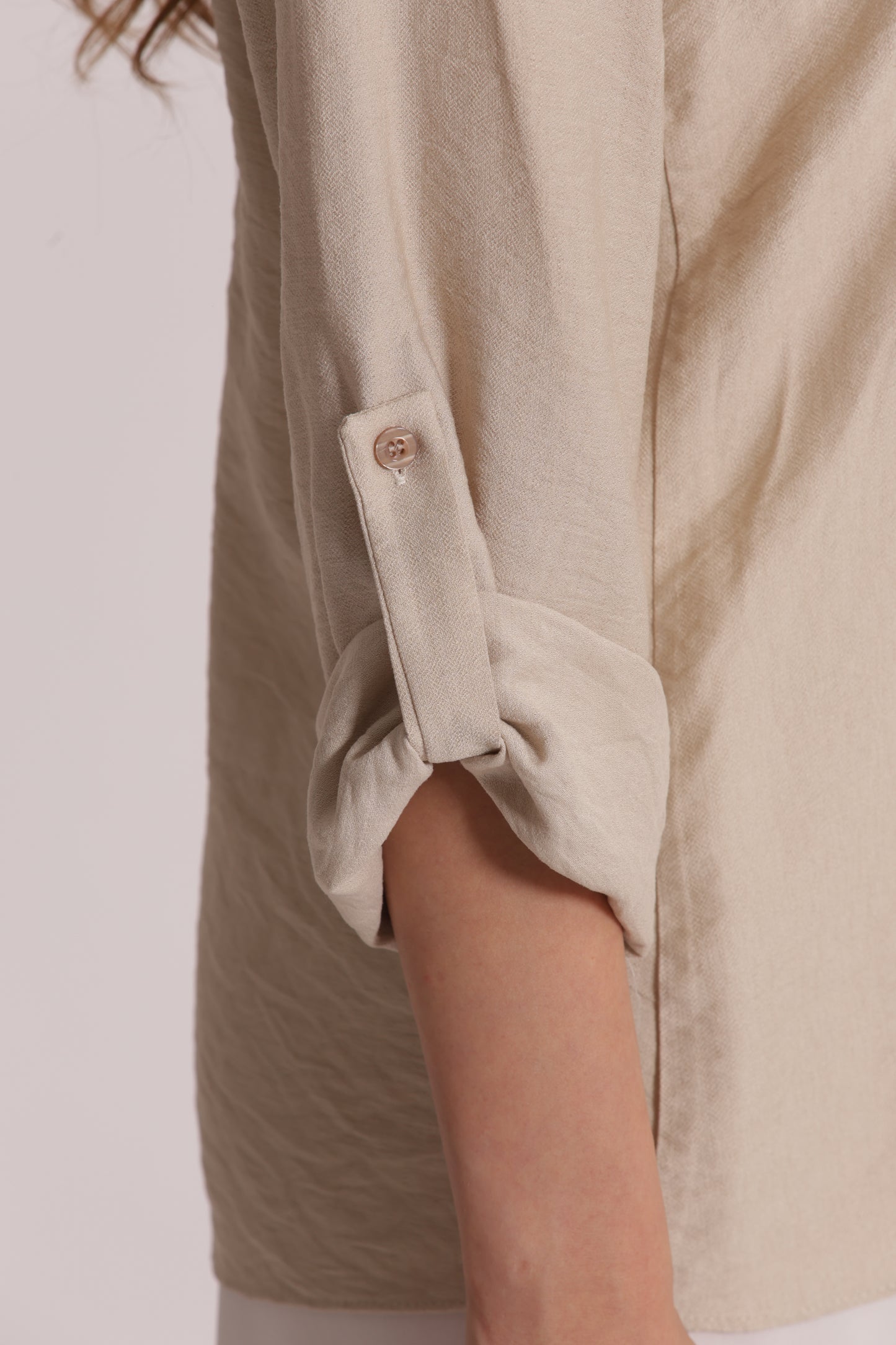 BLUSA CON MANICHE A TRE QUARTI