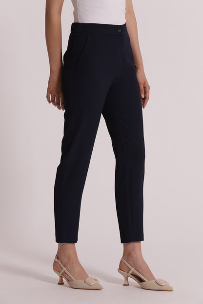 PANTALONE CON ELASTICO IN VITA