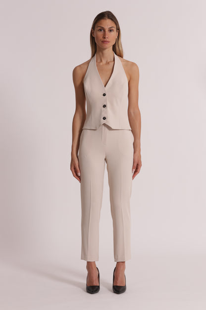 PANTALONE CON ELASTICO IN VITA