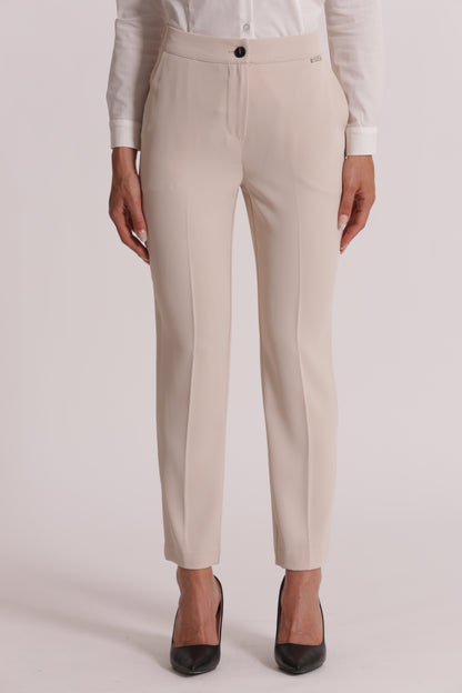 PANTALONE CON ELASTICO IN VITA