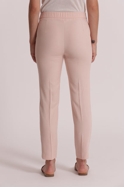 PANTALONE SIGARETTA CON ELASTICO DIETRO