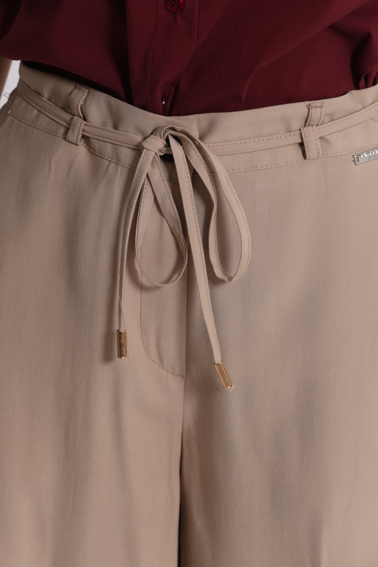 PANTALONE PALAZZO CON ELASTICO DIETRO