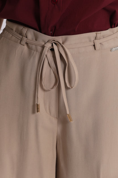 PANTALONE PALAZZO CON ELASTICO DIETRO