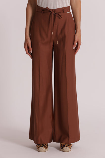 PANTALONE PALAZZO CON ELASTICO DIETRO