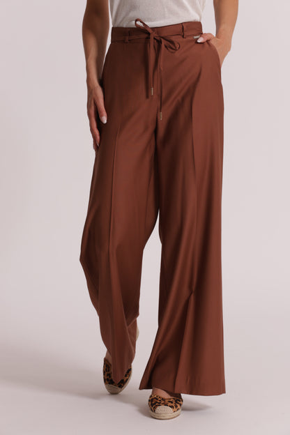 PANTALONE PALAZZO CON ELASTICO DIETRO