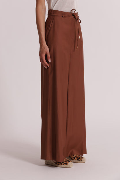 PANTALONE PALAZZO CON ELASTICO DIETRO