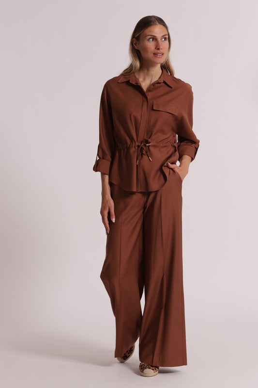 PANTALONE PALAZZO CON ELASTICO DIETRO