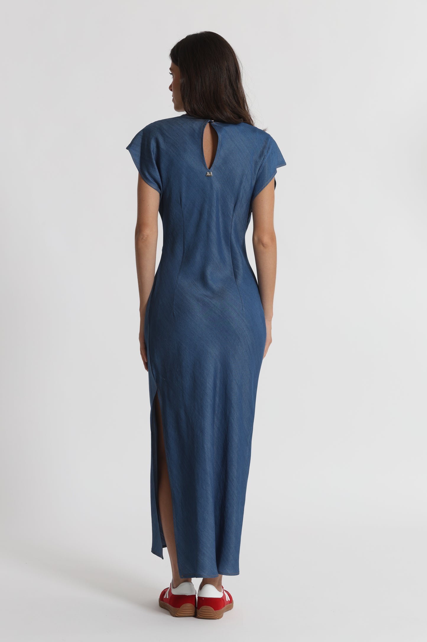 ABITO LUNGO IN DENIM