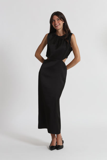 ABITO MIDI CON CUT OUT