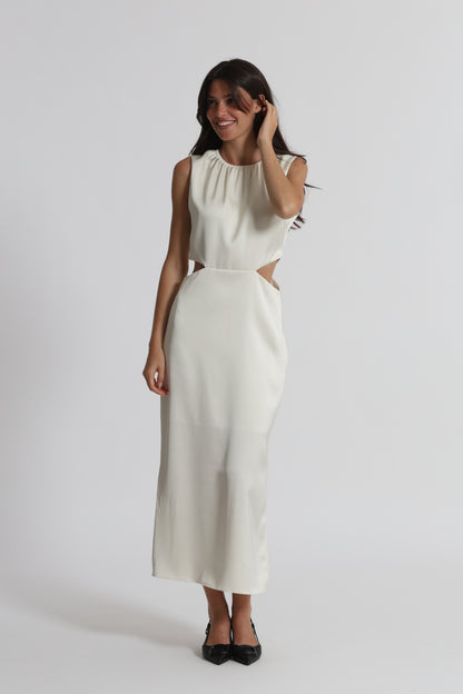 ABITO MIDI CON CUT OUT