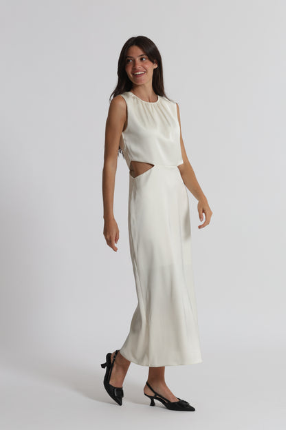 ABITO MIDI CON CUT OUT