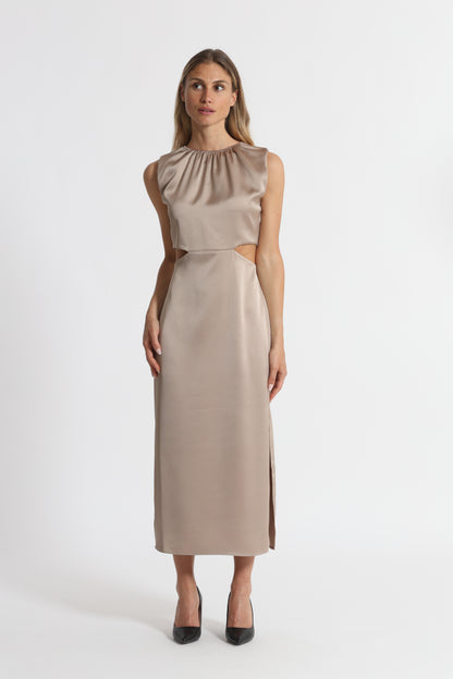 ABITO MIDI CON CUT OUT