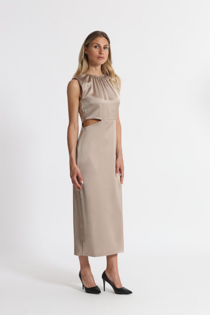 ABITO MIDI CON CUT OUT