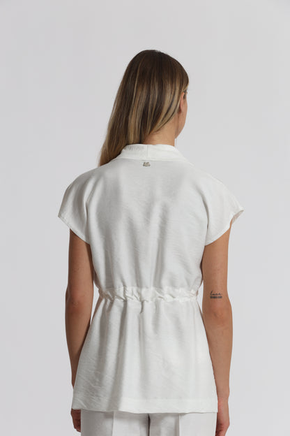 GIACCA CON DETTAGLIO BORCHIE