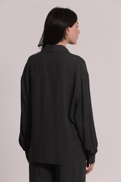 CAMICIA CON TASCONI IN FLANELLA