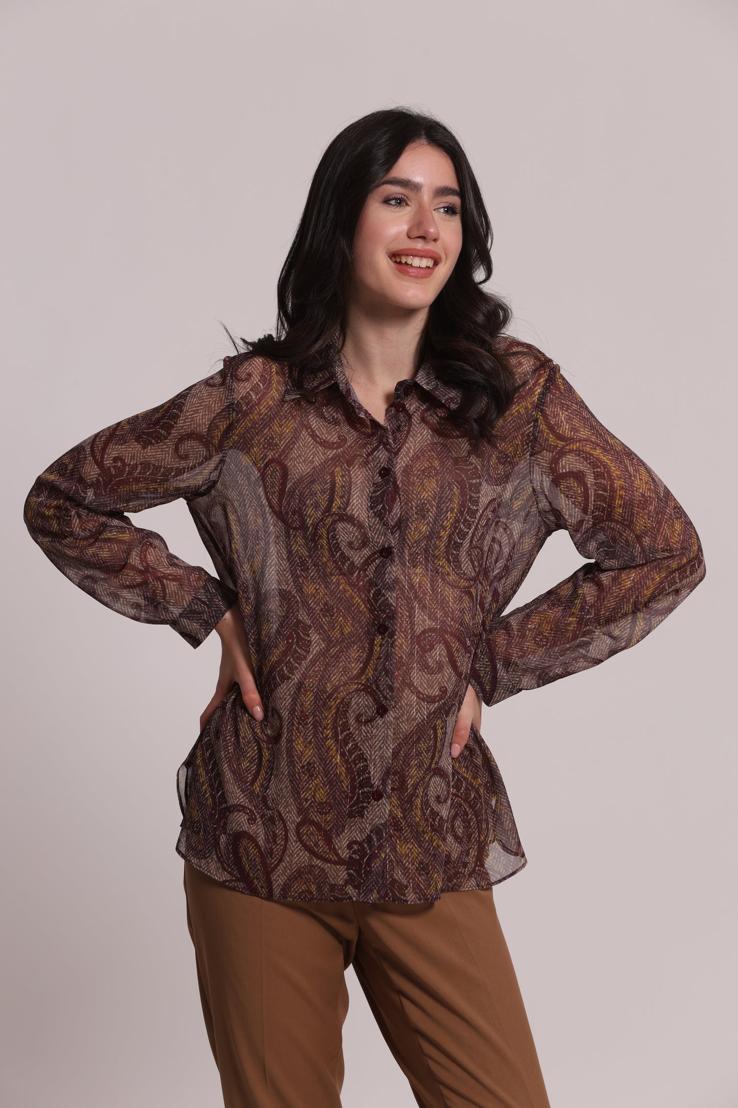 CAMICIA UOMO FANTASIA PAISLEY