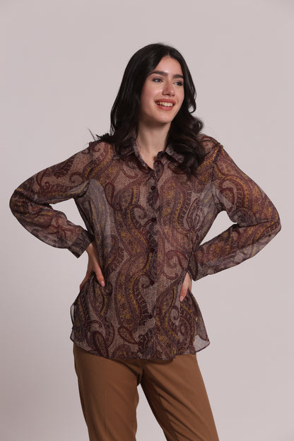CAMICIA UOMO FANTASIA PAISLEY