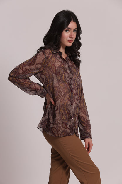 CAMICIA UOMO FANTASIA PAISLEY