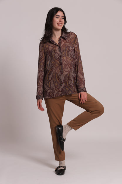 CAMICIA UOMO FANTASIA PAISLEY