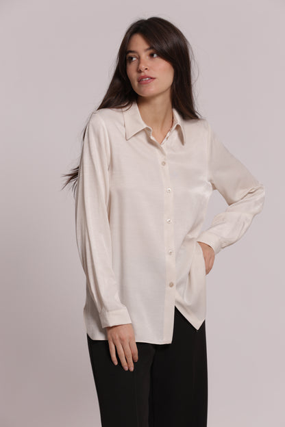 CAMICIA UOMO IN MANO SETA