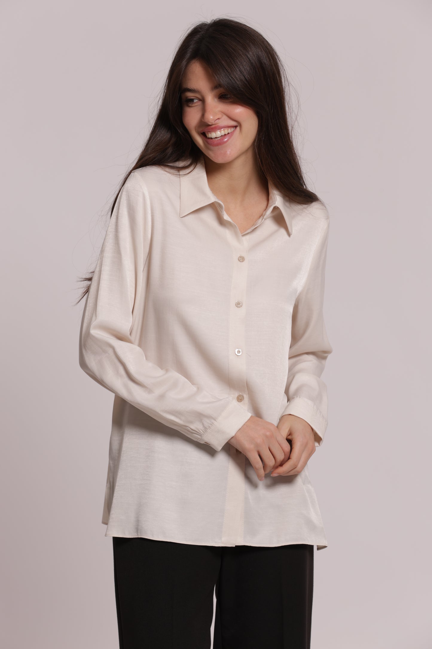 CAMICIA UOMO IN MANO SETA