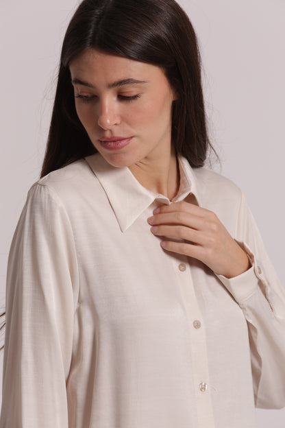 CAMICIA UOMO IN MANO SETA
