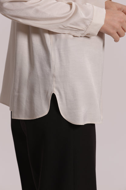CAMICIA UOMO IN MANO SETA