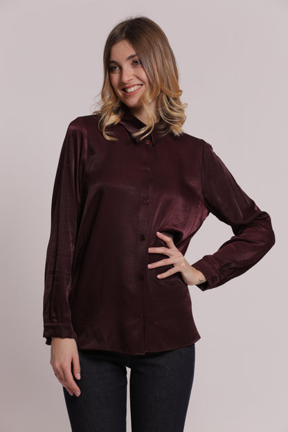 CAMICIA UOMO IN MANO SETA