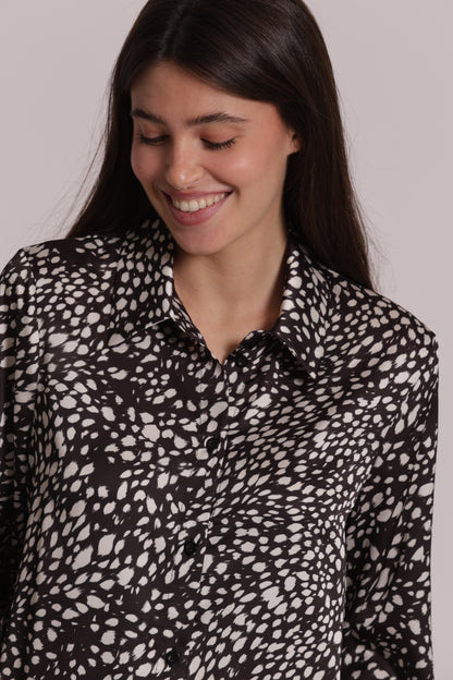 CAMICIA UOMO FANTASIA MACULATO