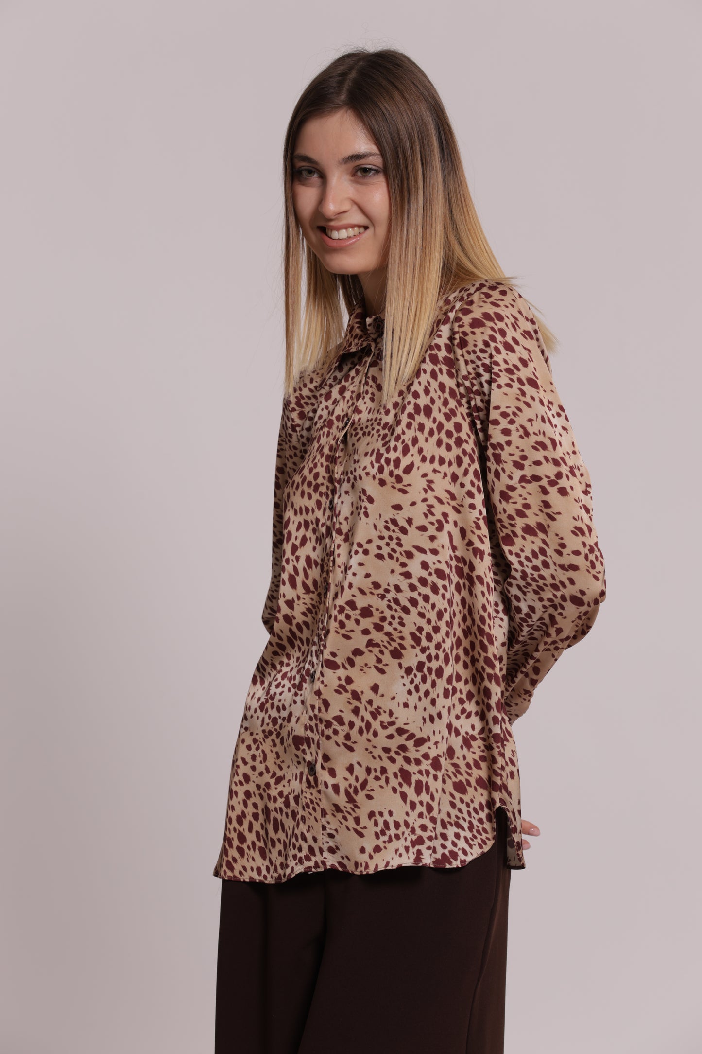 CAMICIA UOMO FANTASIA MACULATO