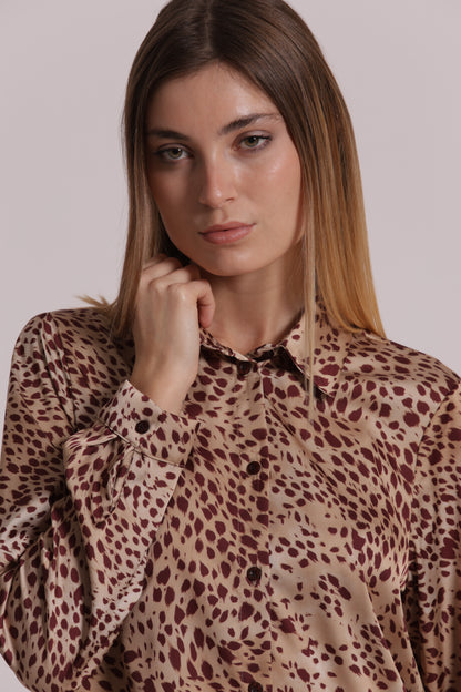 CAMICIA UOMO FANTASIA MACULATO