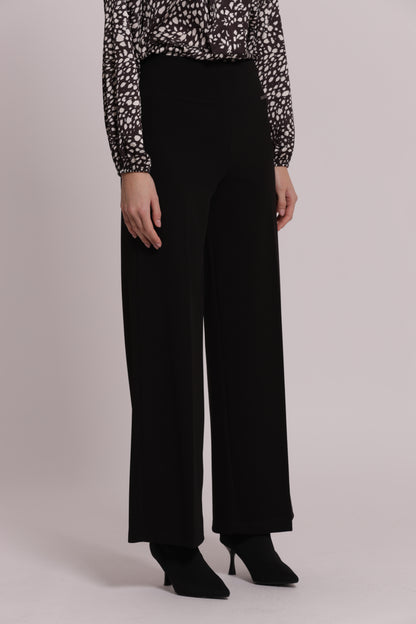 PANTALONE PALAZZO IN SCUBA CREPE