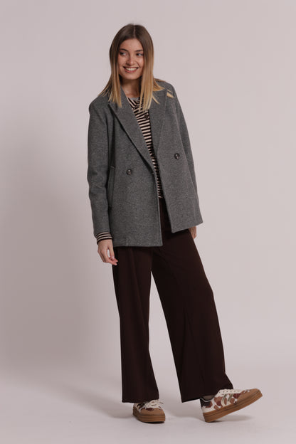 PANTALONE PALAZZO IN SCUBA CREPE