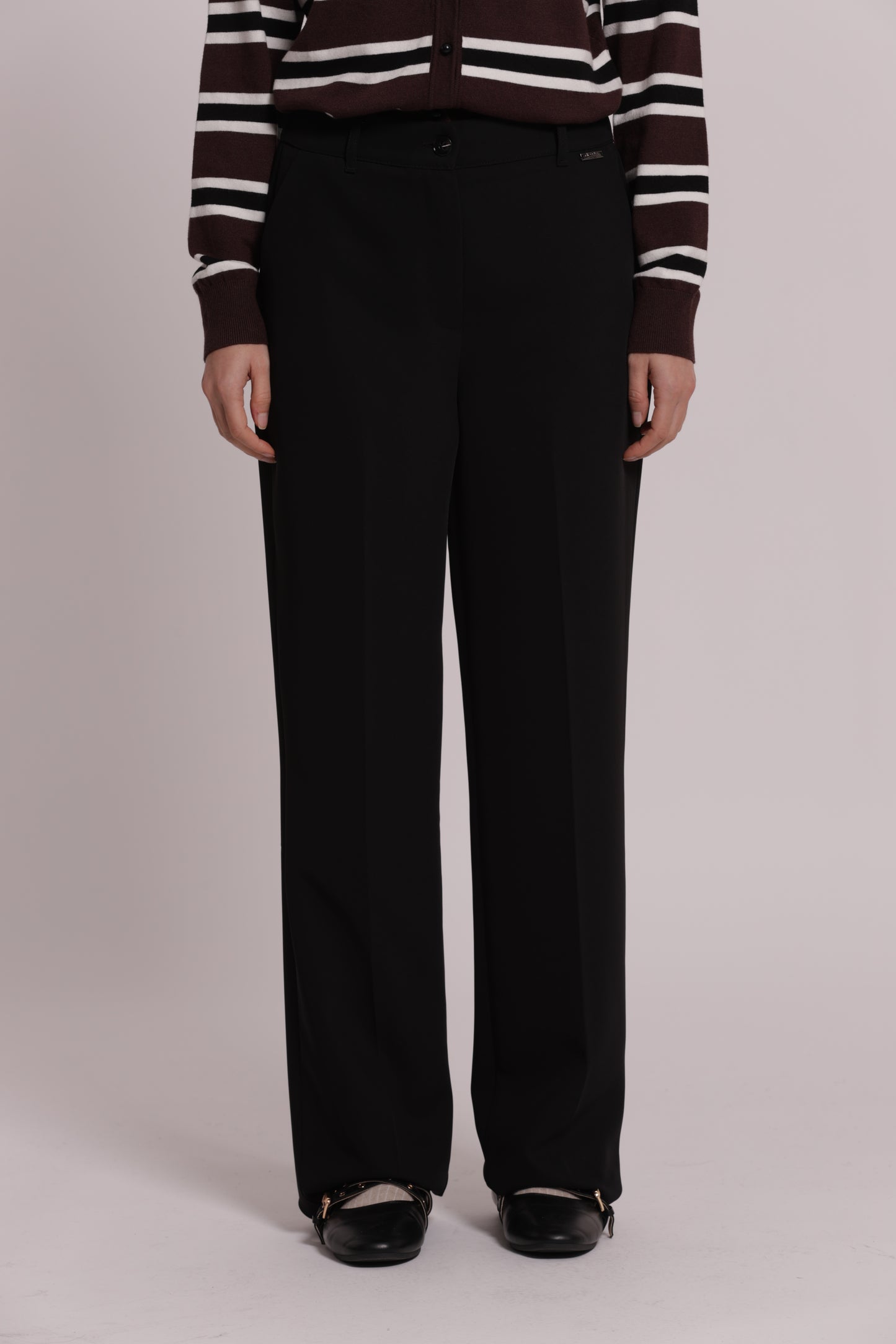 PANTALONE PALAZZO CON ELASTICO DIETRO