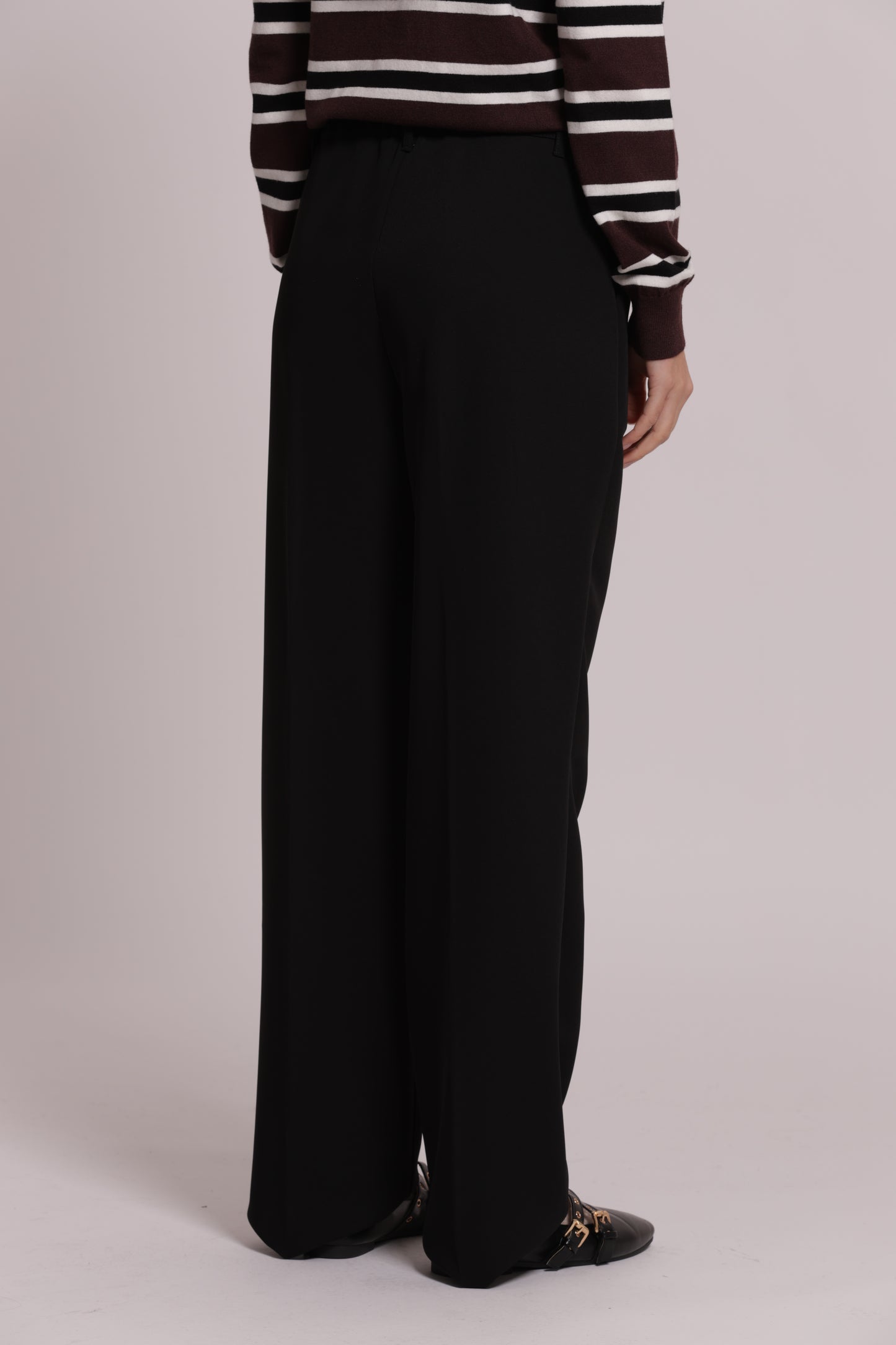 PANTALONE PALAZZO CON ELASTICO DIETRO
