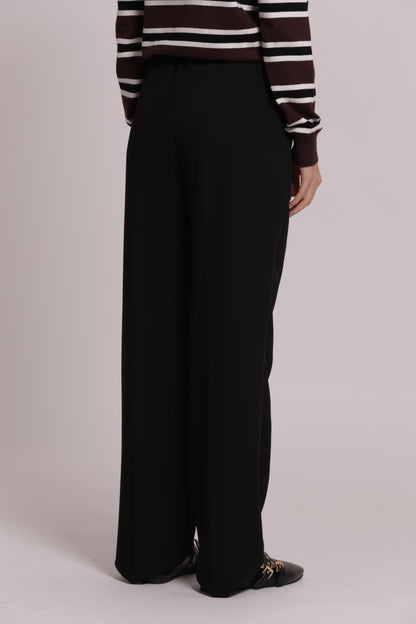 PANTALONE PALAZZO CON ELASTICO DIETRO