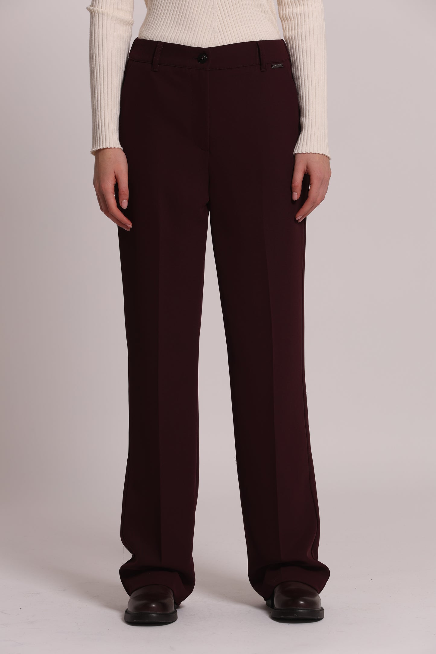 PANTALONE PALAZZO CON ELASTICO DIETRO
